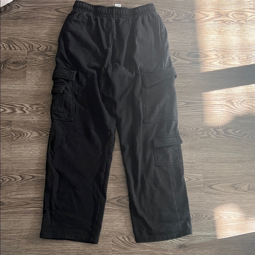 Garage Black Cargo Pants